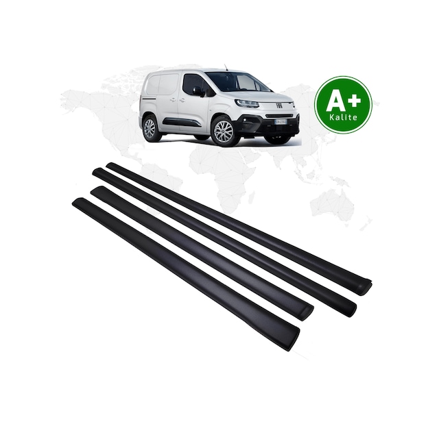 Fiat Doblo Panelvan Marşpiyel Kaplaması 4 Parça 2024 Model Ve Sonrası