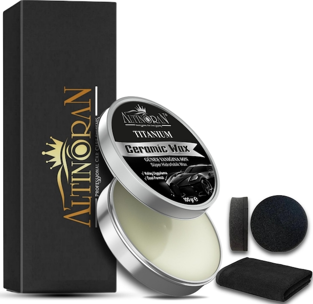 Altın Oran Titanium Seramik Katkılı Wax Krem Cila 100 G
