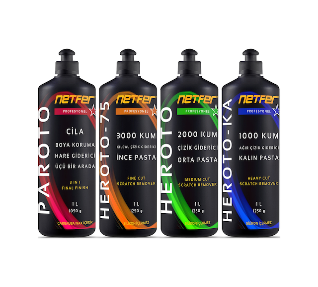 Netfer 4'lü Pasta Cila Set - 4x1 L