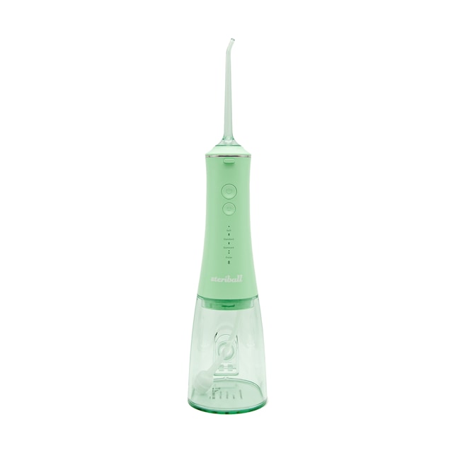 Steriball Oral Irrigator Ağız Duşu Yeşil - 4 Temizlik Modu 360 Dönebilen Başlık 0,60 Mm İnce Su Akışı Yüksek Frekanslı Su Darbesi