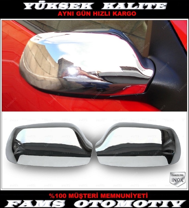 Mazda 6 Krom Ayna Kapağı 2 Prç 2002-2008 Arası P.çelik