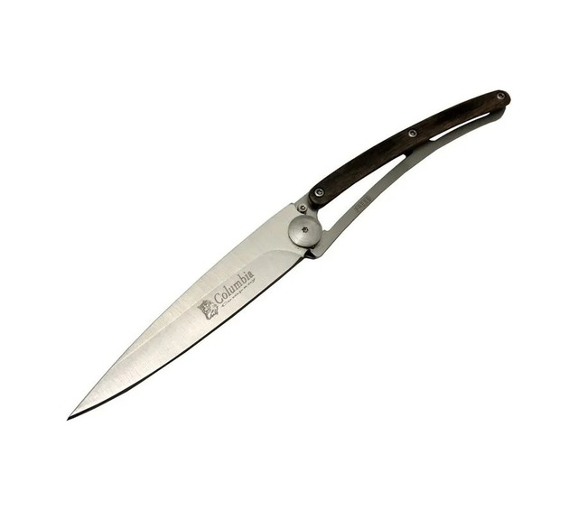 Columbia Ext 2990c Deejo Koyu Kahve Kamp Çakı 22, 5cm- Manuel, Kemerlikli, Ultra Hafif