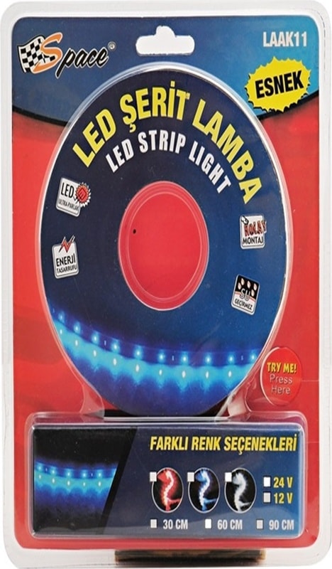 Space 60cm 24v Beyaz Ledli Şerit Lamba