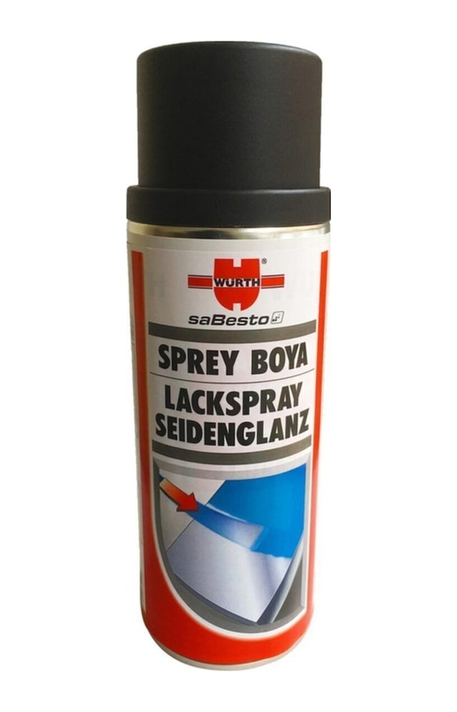 Siyah Mat Tampon Boyası