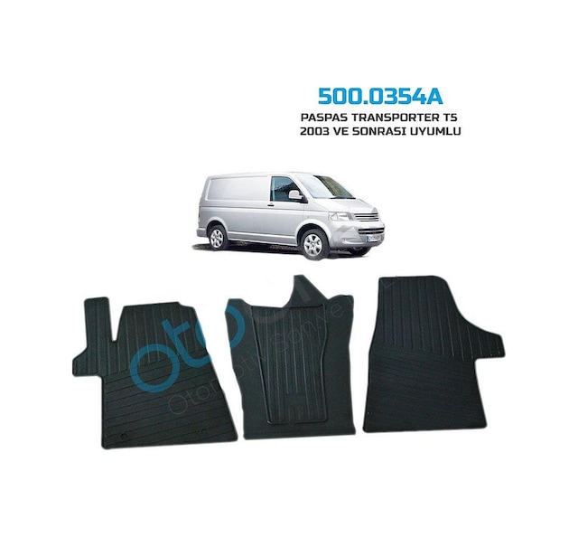 Volkswagen Transporter T5 Paspas T5 Kauçuk Paspas Aop