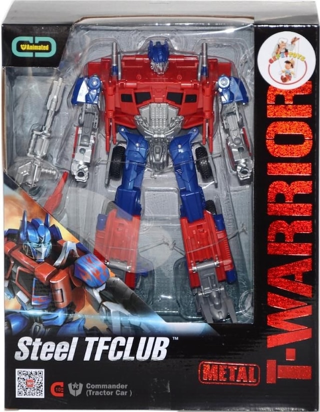 T-Warrior Transformers Metal Gövdeli Robota Dönüşebilen  Oyuncak