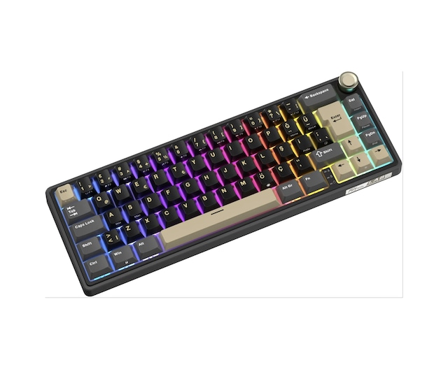 Royal Kludge R65 Phantom Rgb Türkçe Kablolu Gaming Klavye