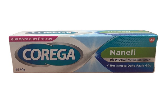 Süper Protez Yapıştırıcı Krem Naneli 40gr