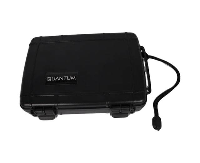 Quantum Seyahat Tipi 7 Siyah Humidor Puro Kutusu - Trz3012