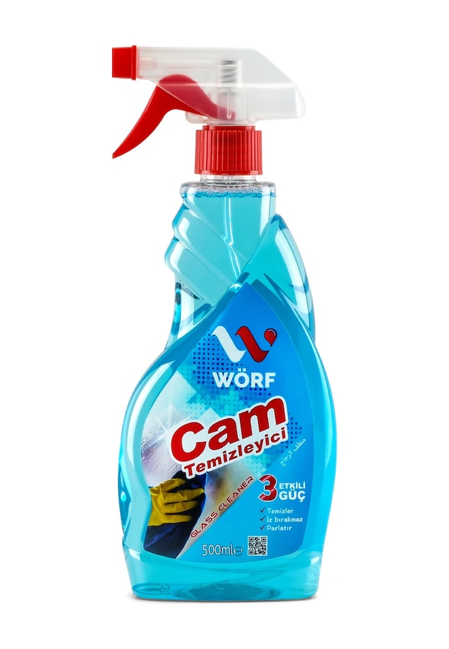 Wörf Cam Temizleyici Parfümlü Sprey 500 Ml