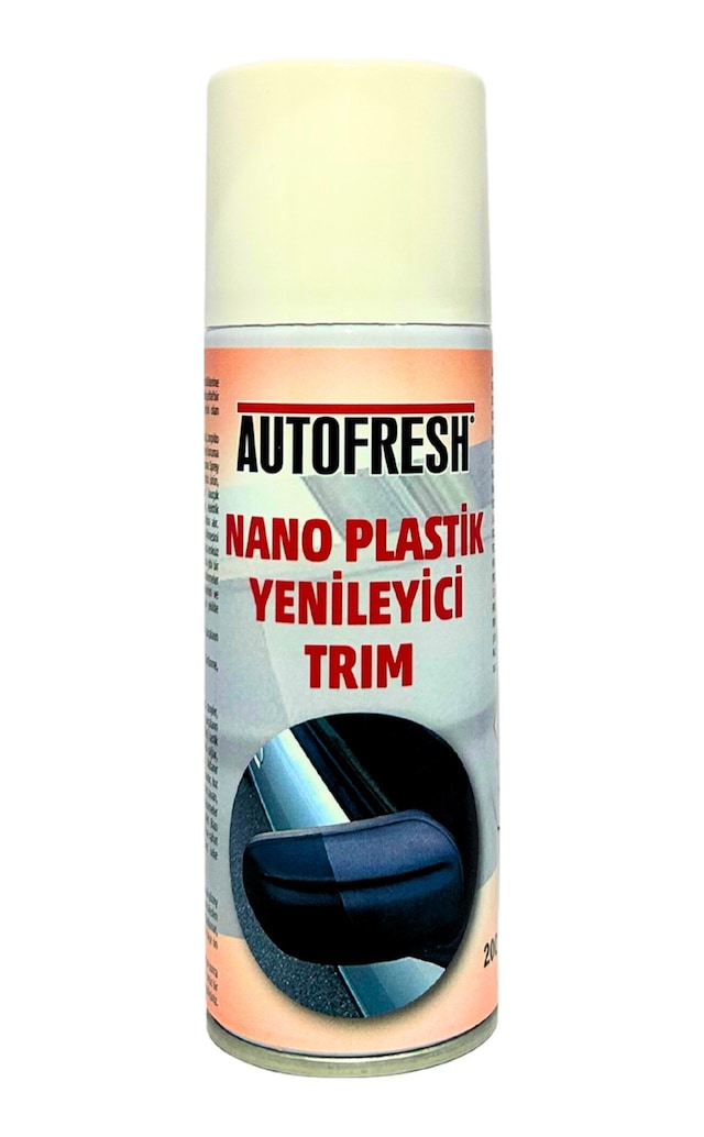 Oto Nano Plastik Yenileyici Trim Sprey Parlatıcı Onarıcı Kaplama Bez 200 Ml