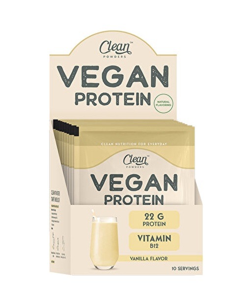 Clean Powders Vegan Protein 30 Gr 10 Saşe - Vanilya