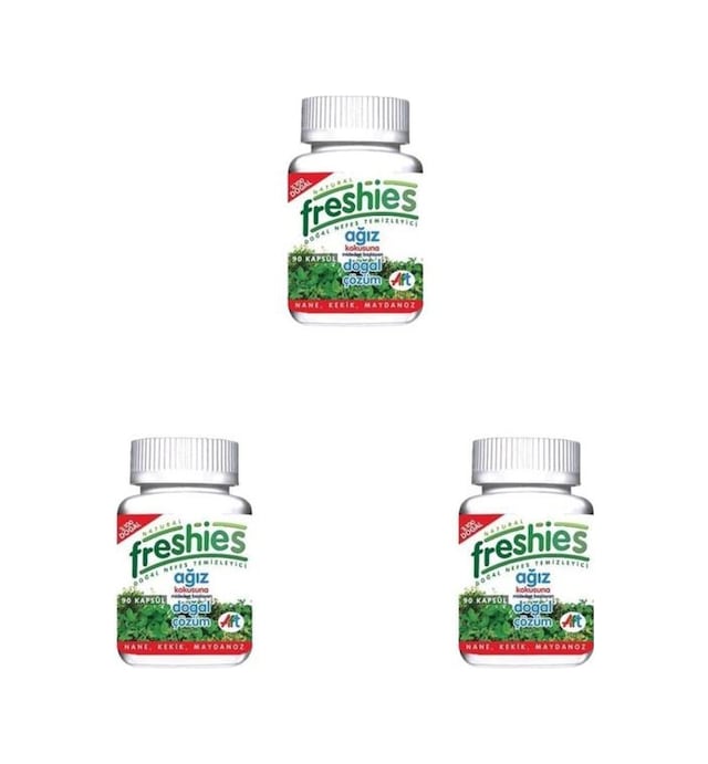 Freshies Ağız Koku Giderici 3 x 90'lı