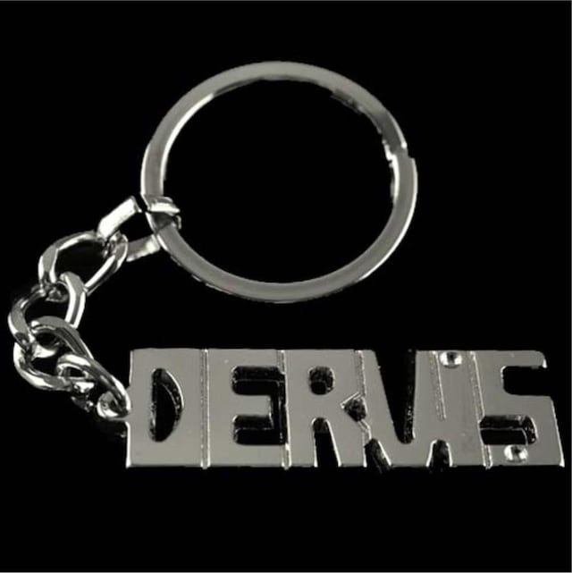 Derviş - 563 - - Spt-gld - İsimli Anahtarlık Çok Renkli