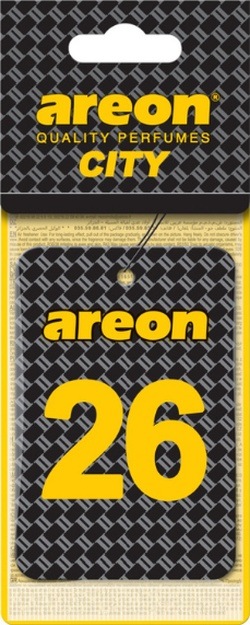 Areon City Vanilla Black 26 Oto Araç Kokusu