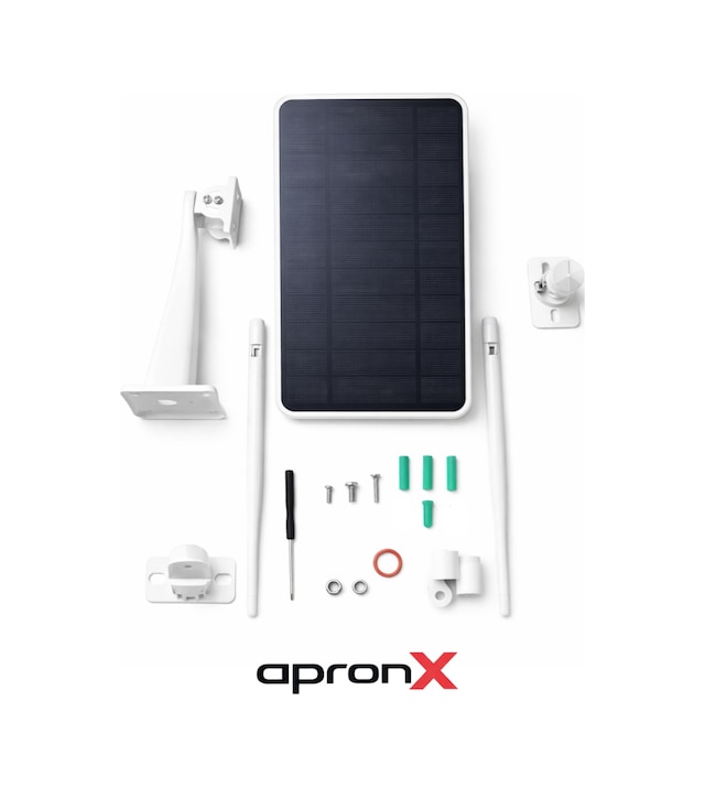 Apronx APX-SR406 Wireless 4G Solar Modem 6W 8 Kullanıcı 12000 mAh