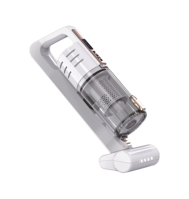 Ezere 15000pa Led Işıklı Kuru Islak Kullanım Kablosuz Güçlü El Araç-ev Süpürgesi Beyaz