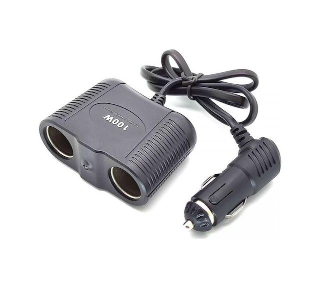 Araç çakmak çoklayıcı dual çakmak çoklayıcı 12/24v 100w