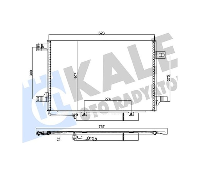 Klıma - 677 - Radyatoru Mercedes - Dpmıx-hb - W169 W245