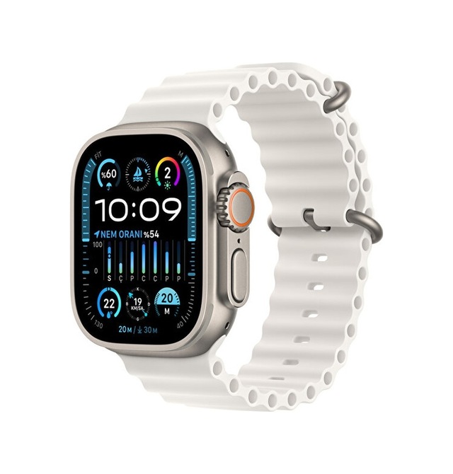 Apple Watch Ultra 2 GPS + Cellular 49 MM Titanyum Kasa Akıllı Saat (Apple Türkiye Garantili)