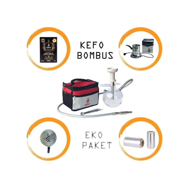 Bombus Nargile Tam Set Eko Paket