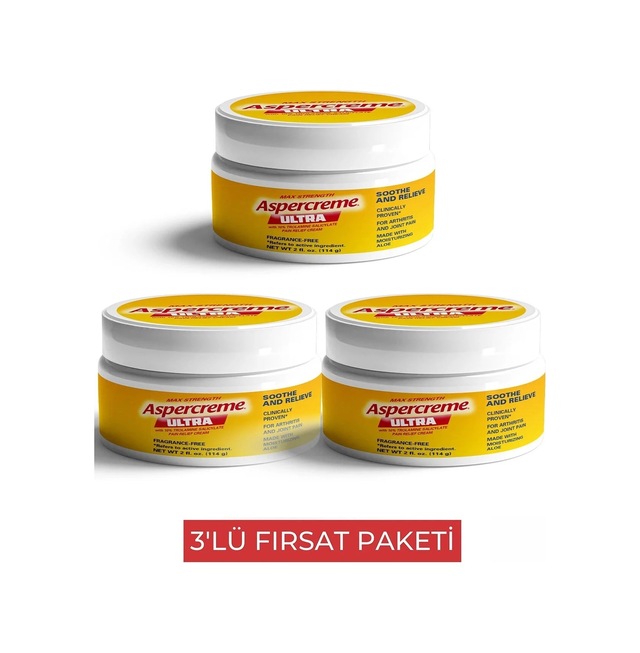 Aspercreme Ultra 3 Adet
