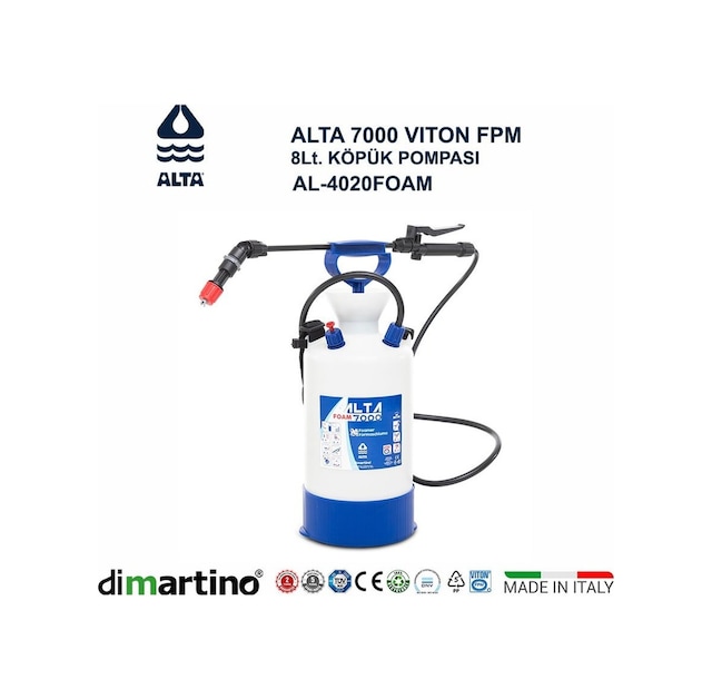 Dimartino Alta 7000 Foam Fpm Vıton Köpük Pompası 8 Lt.