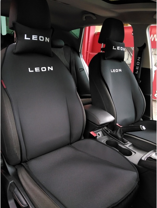 Seat Leon Nakışlı Ön Ikili Oto Koltuk Kılıfı (428508116)