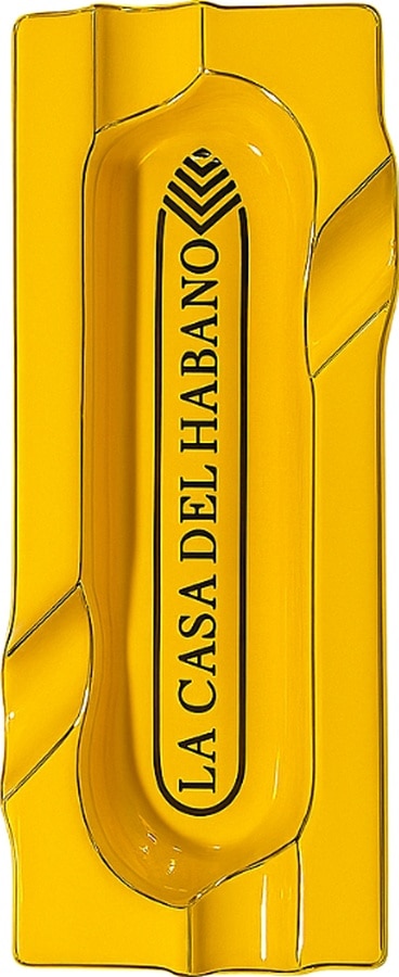 La Casa Del Habano Sarı Porselen Dörtlü Puro Küllüğü 00000tr8847