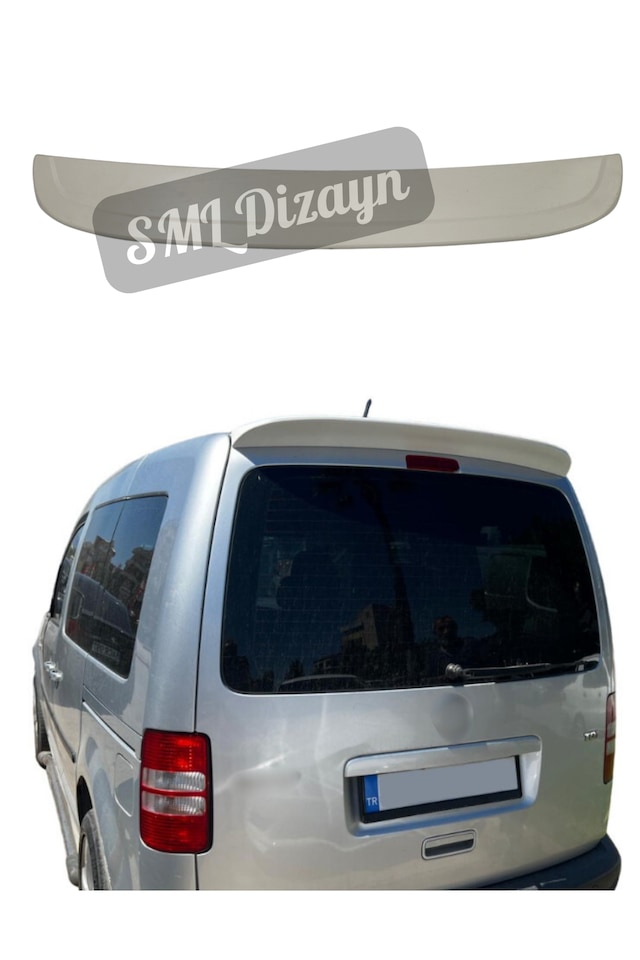 Volkswagen Caddy Spoiler Bagaj Üstü Tavan Spoyler Spoylır Boyasız