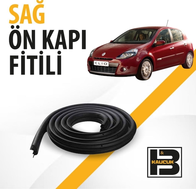 Renault Clio 3 Sağ Ön Kapı Fitili Bm04314