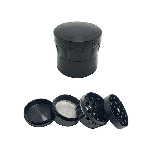 Mini Boy Siyah 43 MM Alloy Grinder Herbal Parçalayıcı Rb86sy