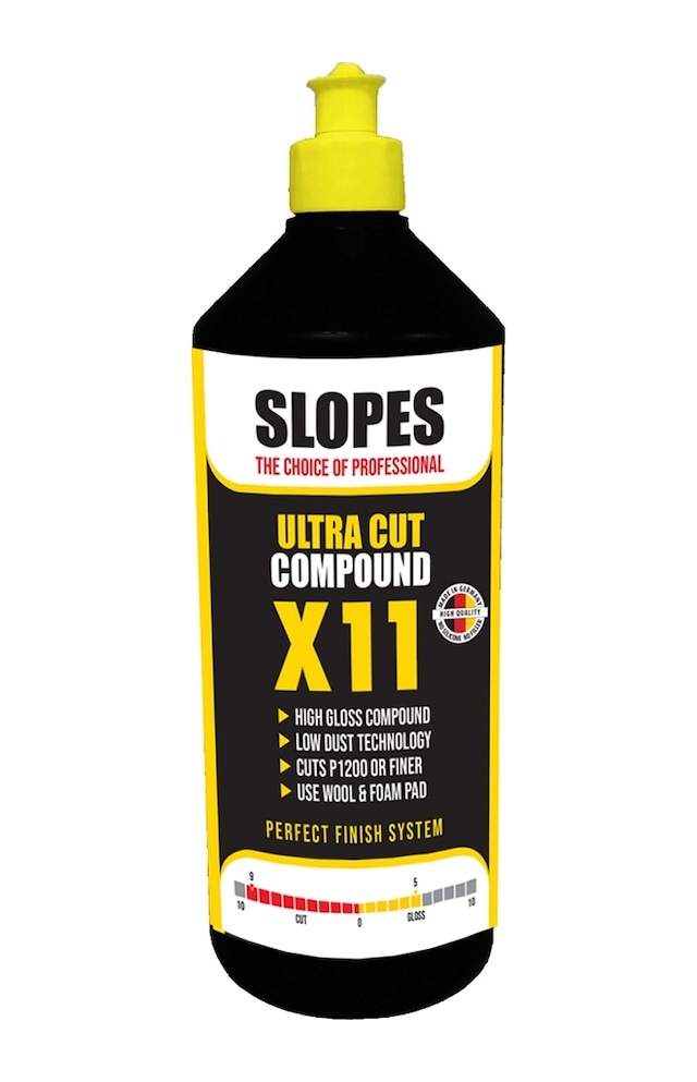 Slopes X11 Agresif Çizik Çıkarıcı Pasta 1lt