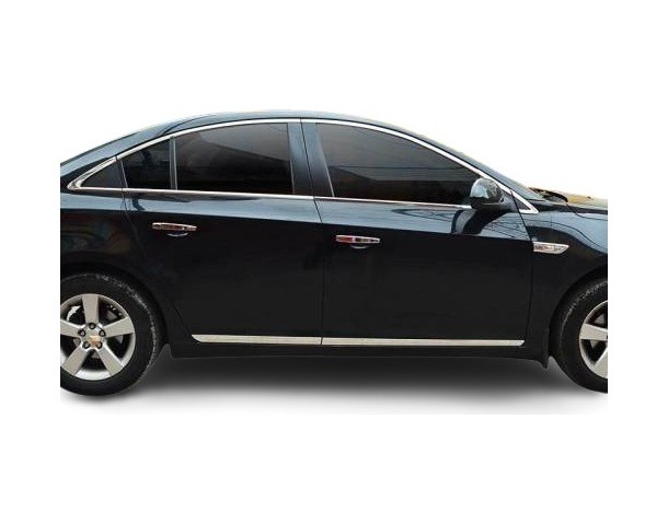 Chevrolet Cruze Sedan Yan Kapı Krom Çıtası 4 Adet