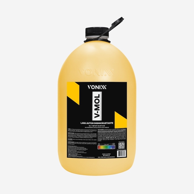 Vonixx V-mol Güçlü Alkali Oto Şampuanı Çamur & Yağ Sökücü Ağır Kir Temizleyici - 5 L