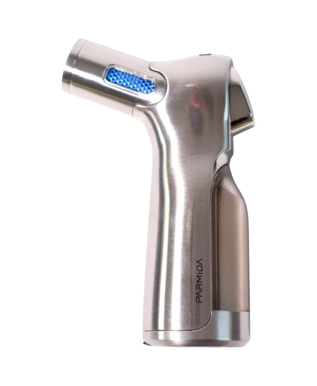 Parmida 4 Torch Pürmüz Gümüş Masa Tipi Puro Çakmağı - Tr8945