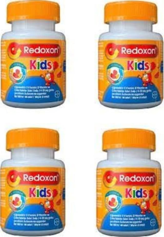 Redoxon Kids 60 Çiğnenebilir Tablet 4 Adet-