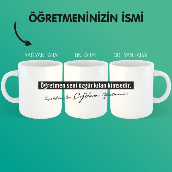 Öğretmenler Günü Kupa Bardak-17