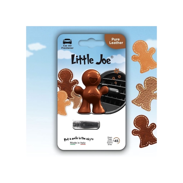Little Joe Gerçek Deri Araç Kokusu Pure Leather -45 Gün -oto Kokusu Kalıcı Klima Parfüm