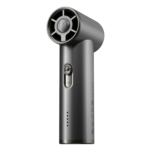 Nitecore Nef01 Premium Şarjlı El Fanı, 5 Kademeli, 4000 Mah, Alüminyum Gövde, 13 Saate Kadar Kullanım Gri