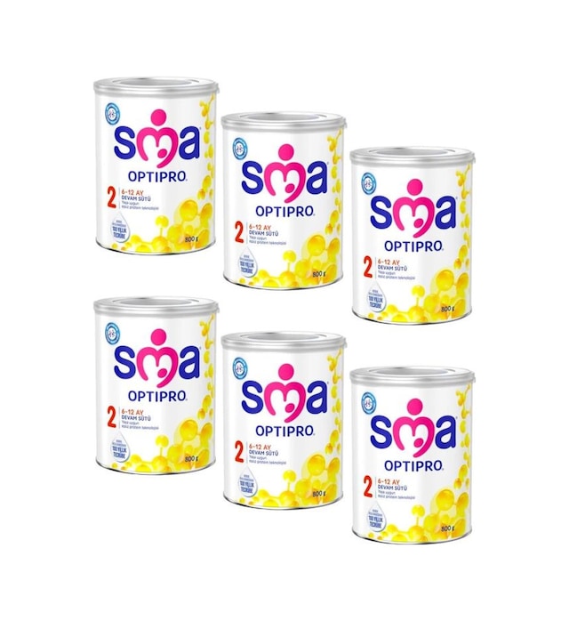 Sma 2 Optipro Devam Sütü 800 Gr X 6 Adet