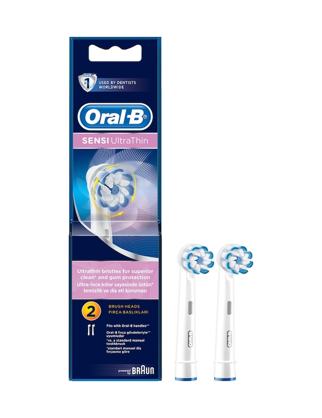 Oral-B Sensi UltraThin Elektrikli Diş Fırçası Yedek Başlığı 2'li