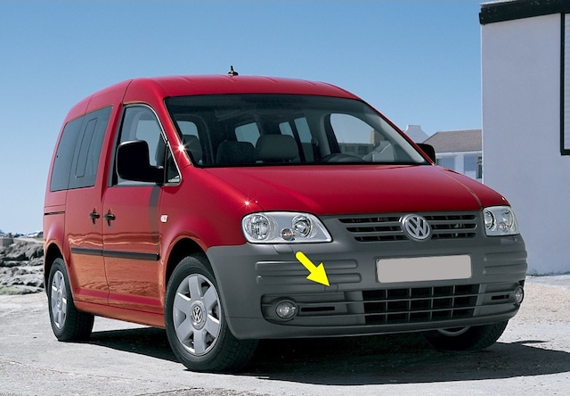 VW Caddy 2004-2010 Ön Tampon Çeki Çekme Demiri Kapağı 2K0807241