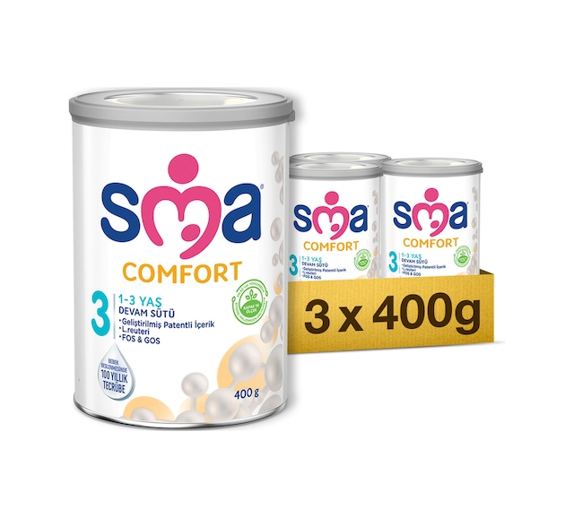 Sma Comfort 3 Devam Sütü 400 G 3 Adet
