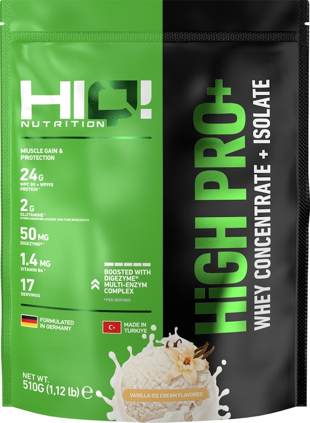 Hıq High Pro+ 510gr Vanılla Ice Cream Flavored