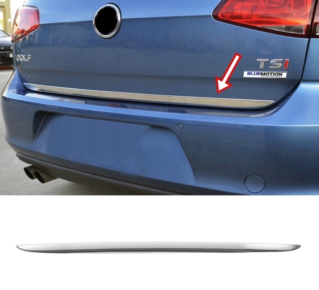 Vw Golf 7 Hb Krom Bagaj Alt Çıta 2013-2019 Arası P.çelik