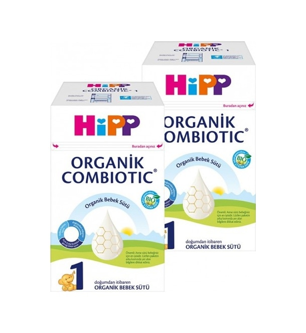 Hipp Organik Combiotic 1 Bebek Sütü 600 G 2 Adet