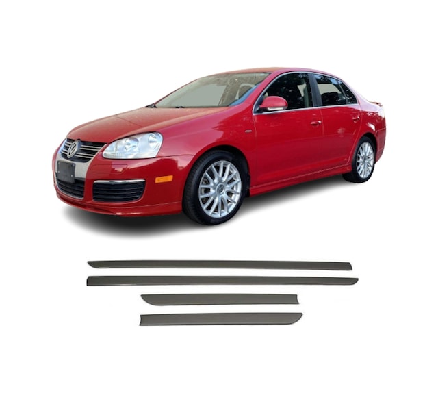 Agtuning Volkswagen Jetta Krom Yan Kapı Çıtası 2006-2011 Arası Paslanmaz Çelik