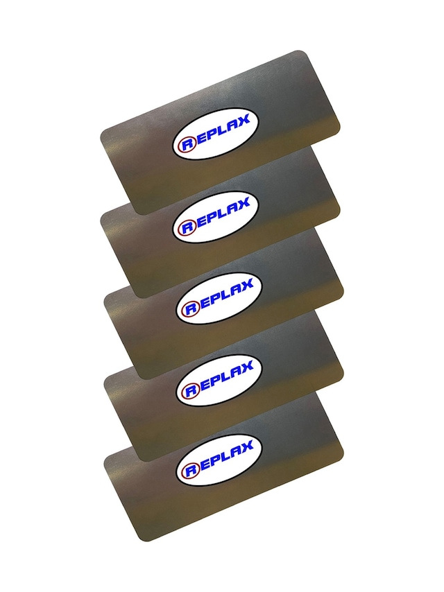 Rötuş Çeliği 4cmx9cm. Paslanmaz 5 Adet