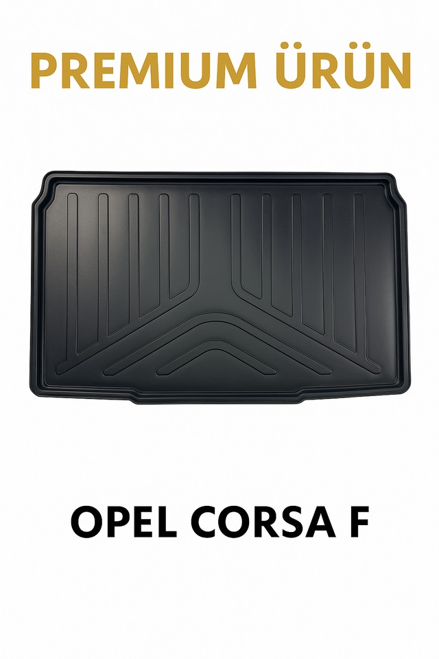 Opel Corsa F Uyumlu 3d Bagaj Havuzu Premium